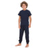 Boys summer pajama set Dark Blue t-shirt + Pants